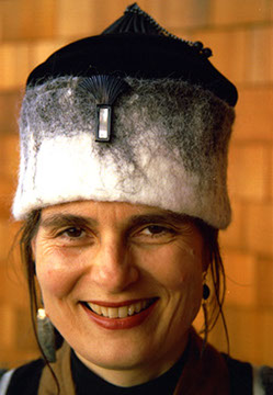 Felted Alpaca Hat