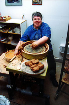 Vicki at Work